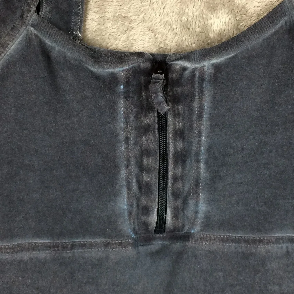 Annette Gortz Tank Top Womens Medium DYED Blue Casual Sports Workout Shirt - Picture 10 of 12